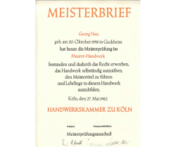 Meisterbrief